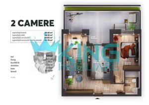  Apartament 2 Camere Pajura Bucuresti - imagine 15