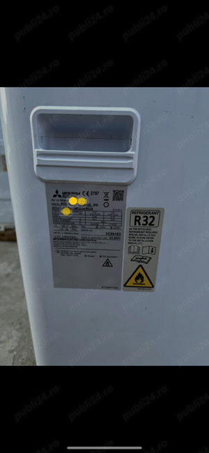Pompa caldura aer apa Mitsubishi Ecodan monobloc - imagine 2
