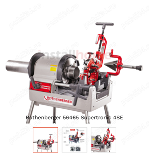 Vând mașină de filetat profesională Rothenberger SE 4