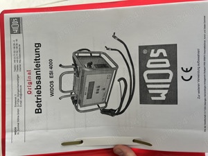 Vând aparat de sudură Electrofuziune Widos ESI 4000 - imagine 8