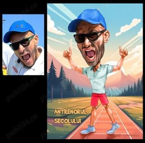 Cadouri inedite - Caricaturi, portrete, tablouri pictate - dupa fotografie