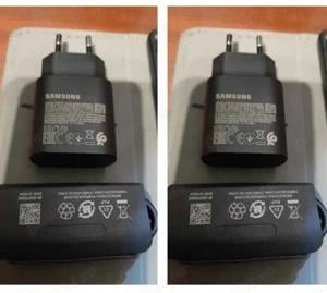 set incarcator Samsung original super fast charge 25w adaptor + cablu incarcare type c type c