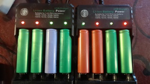 acumulatori 18650 celule pt aspiratoare filetante scule electrice lanterne radio boxe etc - imagine 3