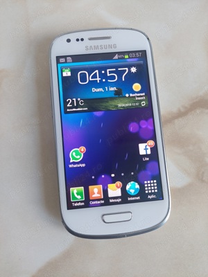Vând Samsung Galaxy S3 Mini ALB funcțional și NEcodat [poze reale]