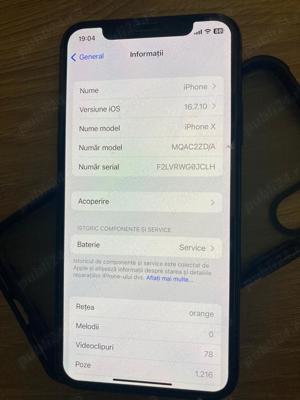 Vand iphone x in stare buna fara defecte - imagine 5