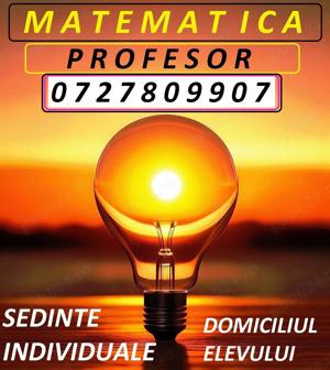 Profesor Matematica.Orice zona.Bucuresti= 