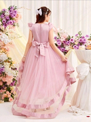 Rochie fete cu trena marca Shein - imagine 2