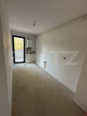 Apartament cu 3 cam, 2 bai, semifinisat, 75mp utili + 17mp terasa zona Plopilor - imagine 5