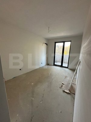 Apartament cu 3 cam, 2 bai, semifinisat, 75mp utili + 17mp terasa zona Plopilor - imagine 3