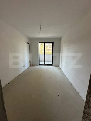 Apartament cu 3 cam, 2 bai, semifinisat, 75mp utili + 17mp terasa zona Plopilor - imagine 4