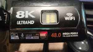 Camera video 8k,4k.