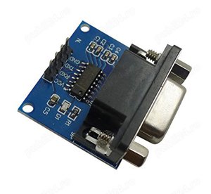 RS232 DB9 Female To TTL MAX3232 Converter Modul Serial Port mama - imagine 4