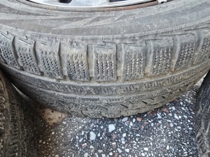 Vând 4 cauciucuri de iarnă,  cu jante 205 55 R16 - imagine 9