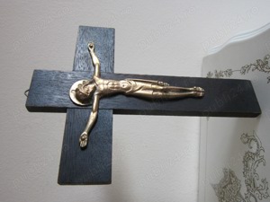 cadou rar Cruce Crucifix Mid-Century Modern colectie Hartmann