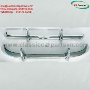 Datsun Roadster Fairlady bumpers (1962-1970) no over riders - imagine 2