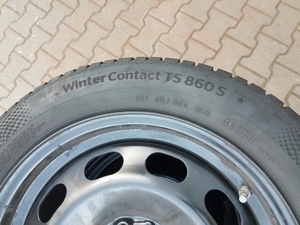 Roti iarna BMW, jante originale BMW 6864660, ContiWinterContact TS860 S 195/60 R16 89H - imagine 4