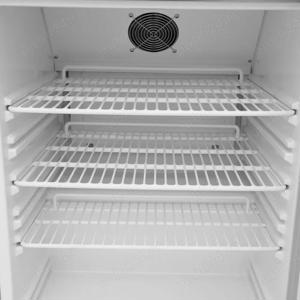 Frigider 200 l   3 rafturi reglabile   otel inoxidabil - imagine 3