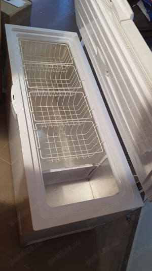 Vand lada frigorifica Beko HS23753 ClasaA++, 350Lit.,  perete triplu, noua, cea mai economica lada.