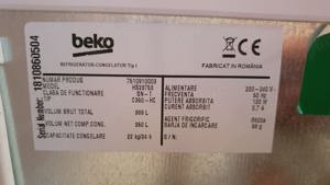 Vand lada frigorifica Beko HS23753 ClasaA++, 350Lit.,  perete triplu, noua, cea mai economica lada. - imagine 3