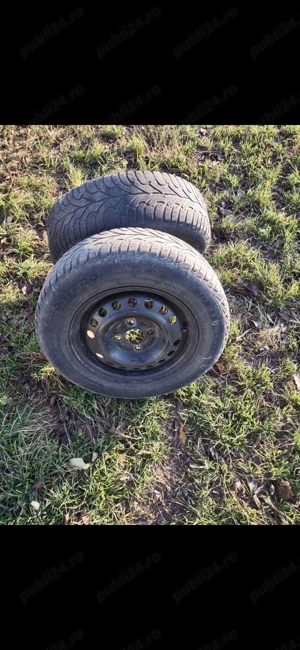 2 Anvelope r13 cu jante - imagine 2