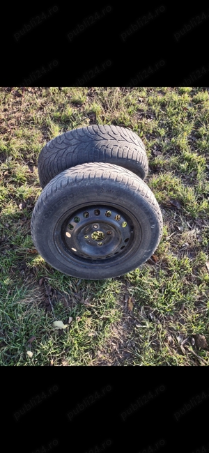 2 Anvelope r13 cu jante - imagine 3