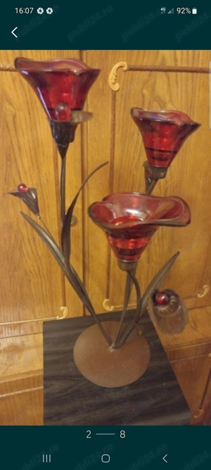 suport lumanari,candele,sfesnic - imagine 3