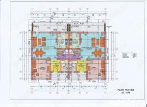 Zona str. Victoriei   b-dul Independentei   PROIECT NOU   case tip duplex, P+E, teren 360-442 mp - imagine 3