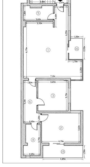 Apartament 3 camere 107mp, in ansamblu rezidential zona Palatul Parlamentului - imagine 20