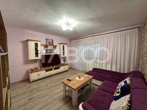 Apartament de vanzare modern 3 camere decomandat 70 mpu 2 bai in Sibiu