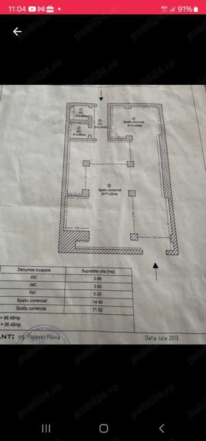 Nordul orasului spatiu comercial de 96, 48 de mp. - imagine 6