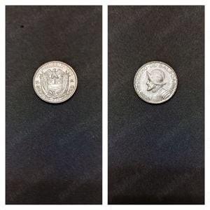Moneda argint 1 Decimo (1:10 Balboa), PANAMA, 1962