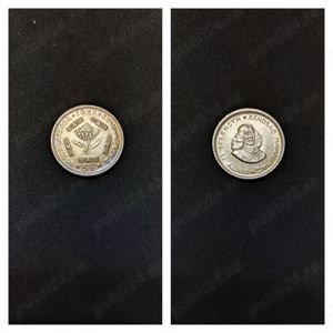 Moneda argint 5 Cents, AFRICA DE SUD, 1963
