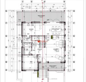 CASA LA ROSU CU PANORAMA INCREDIBLIA SI TEREN GENEROS IN ZONA DE DEALURI - imagine 9