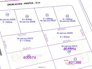 Teren 942 mp - 23.550 euro + Tva - Zona Herneacova