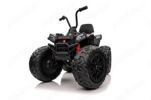 ATV electric Kinderauto SX2129 4x4 24V roti moi, scaun tapitat - imagine 2
