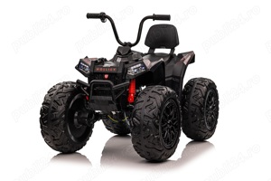 ATV electric Kinderauto SX2129 4x4 24V roti moi, scaun tapitat - imagine 3
