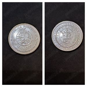 Moneda argint 1000 Escudos, PORTUGALIA, 1983
