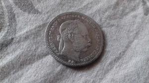 Moneda Franz Josef, 20 kreuzer, argint - 250 Ron