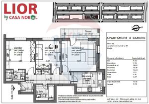 Apartament cu 3 camere Nou si Spațios; Boxă inclusă! - imagine 4