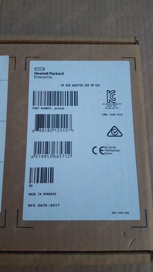 Adaptor KVM consola USB-VGA la RJ45 HPE (NOU) - imagine 5