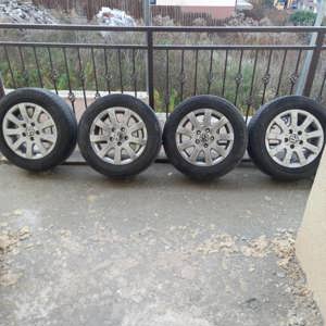 Roti + cauciucuri aliaj si tabla pentru VW, Renault si altele