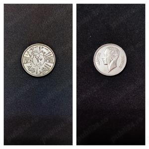 Moneda argint 20 Fils, IRAQ, 1938