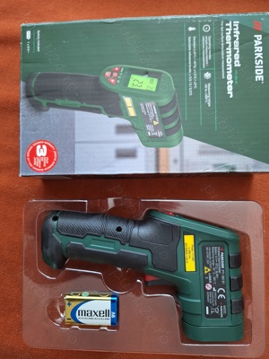 Termometru laser cu infrarosu, fara contact - imagine 2