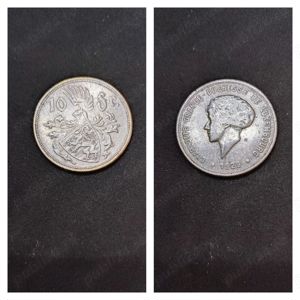 Moneda argint 10 Francs, LUXEMBURG, 1929