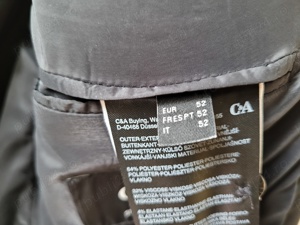 Vand costum barbati sacou si pantaloni, C&A, negru marimea 52 (sau M) - imagine 2