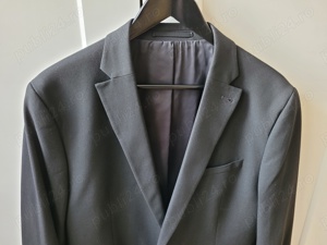 Vand costum barbati sacou si pantaloni, C&A, negru marimea 52 (sau M) - imagine 3