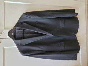 Vand costum barbati sacou si pantaloni, C&A, negru marimea 52 (sau M)