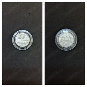 Moneda argint 5 Centavos, GUATEMALA, 1950