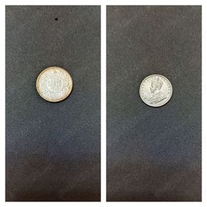 Moneda argint 2 Annas, INDIA, 1917