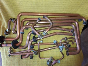 Flow  pipe, tevi din cupru centrale ferroli set de la 2 centrale  